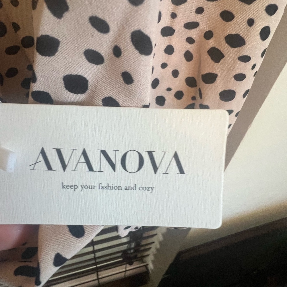 Polka Dot Ruffle Blouse - Picture 2 of 4